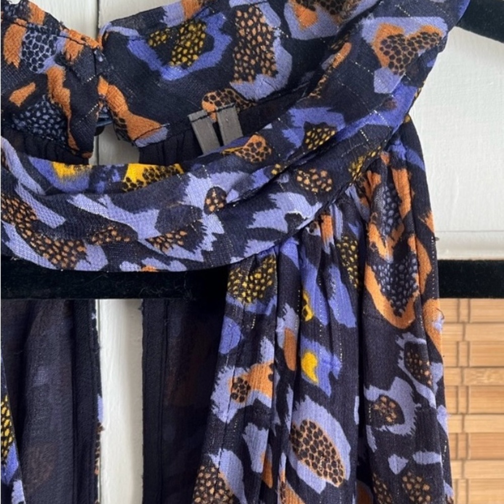 Anthropologie Multicolor Patterned Sleeveless Blo… - image 3